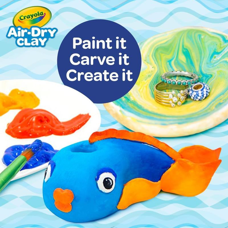 Air Dry Clay (5Lbs), Natural White Modeling Clay for Kids, Sculpting Material, Bulk Craft Supplies for School Classrooms
