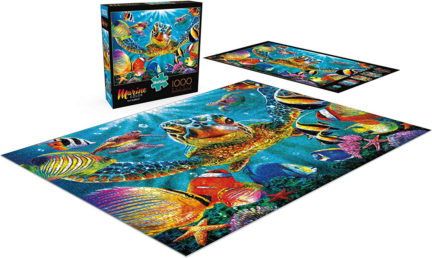 - Steve Sundram - Tiny Bubbles - 1000 Piece Jigsaw Puzzle for Adults - Challenging Puzzle Perfect for Game Nights - Finished Size Is 26.75 X 19.75